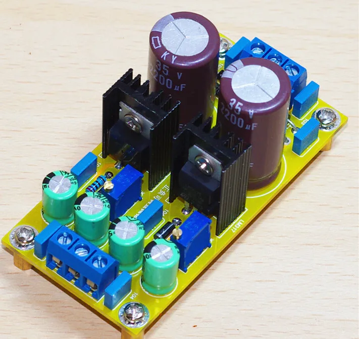 

Модуль питания LM317 LM337 с регулировкой постоянного тока, плата с положительным и отрицательным регулируемым питанием