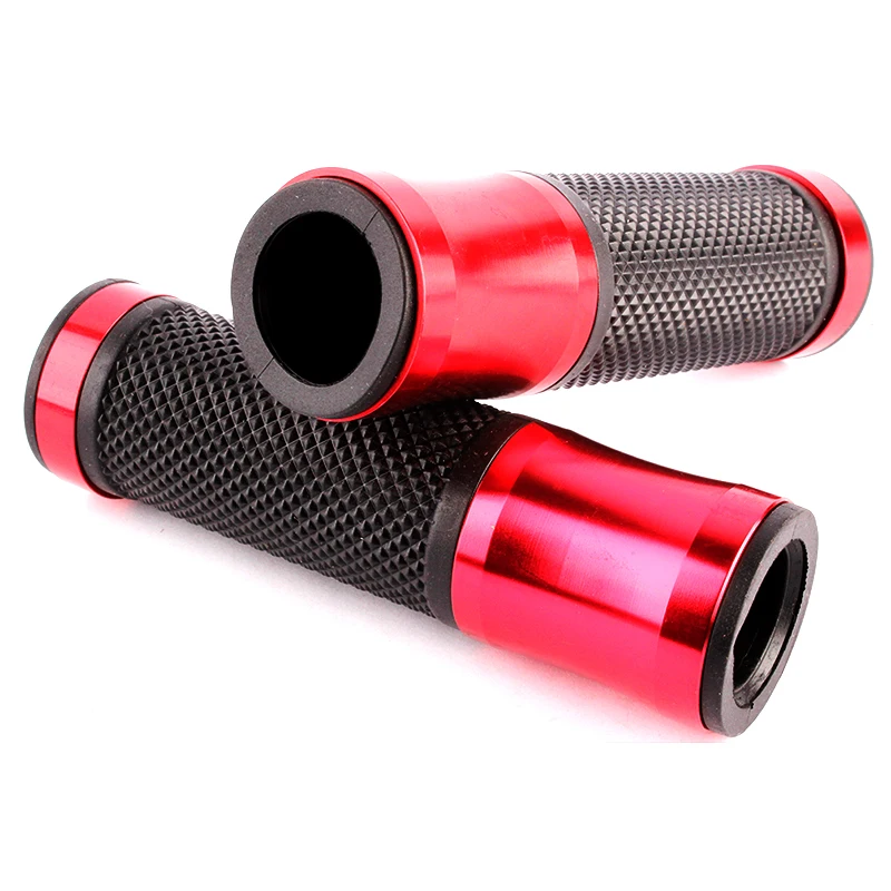 evomosa Universal 7/8\'\' 22 mm CNC Motorcycle Handlebar Grip Handle Bar Motorbike Hand Grips For Chopper Cruiser Cafe Racer New