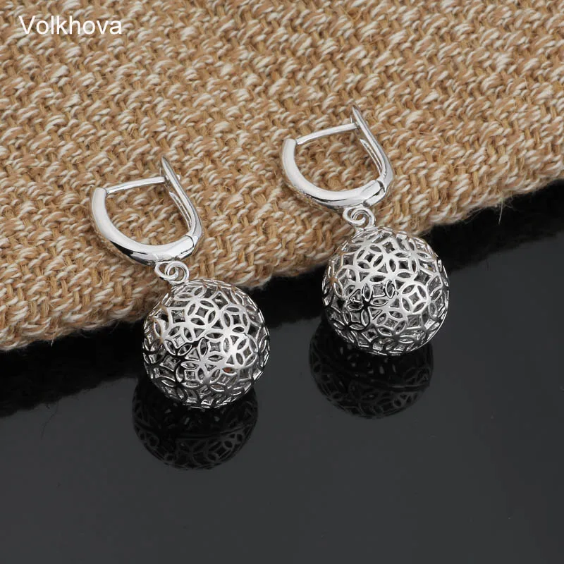 New Cute Earring 585 Rose Gold Color Big Earrings For Women Wedding Party Hanging Earrings Fashion Jewelry
