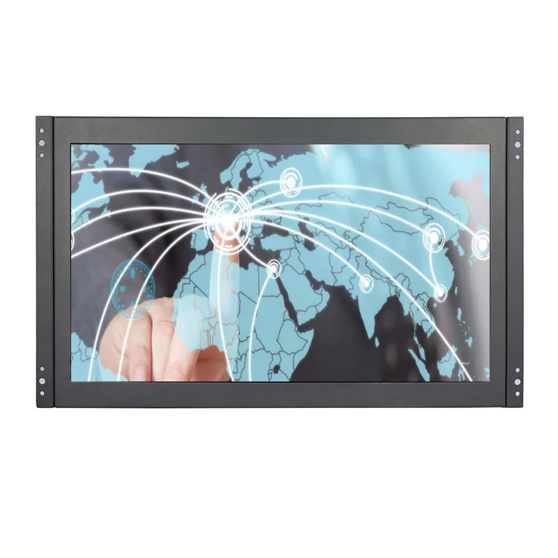 15.6 Inch HD 1920*1080 10 Points  Capacitive Touch Monitor VGA HDMI USB  Industrial Open Frame  Screen Display