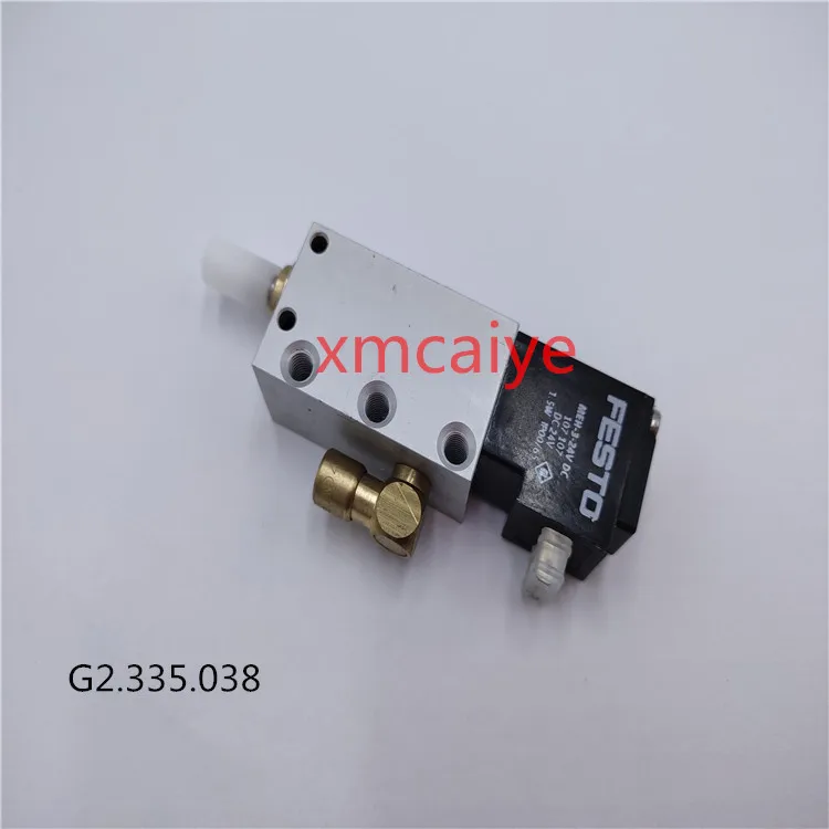 2pieces Cylinder valve G2.335.038 for SM102SM74SM52 printing machine  high quality standard of replacement