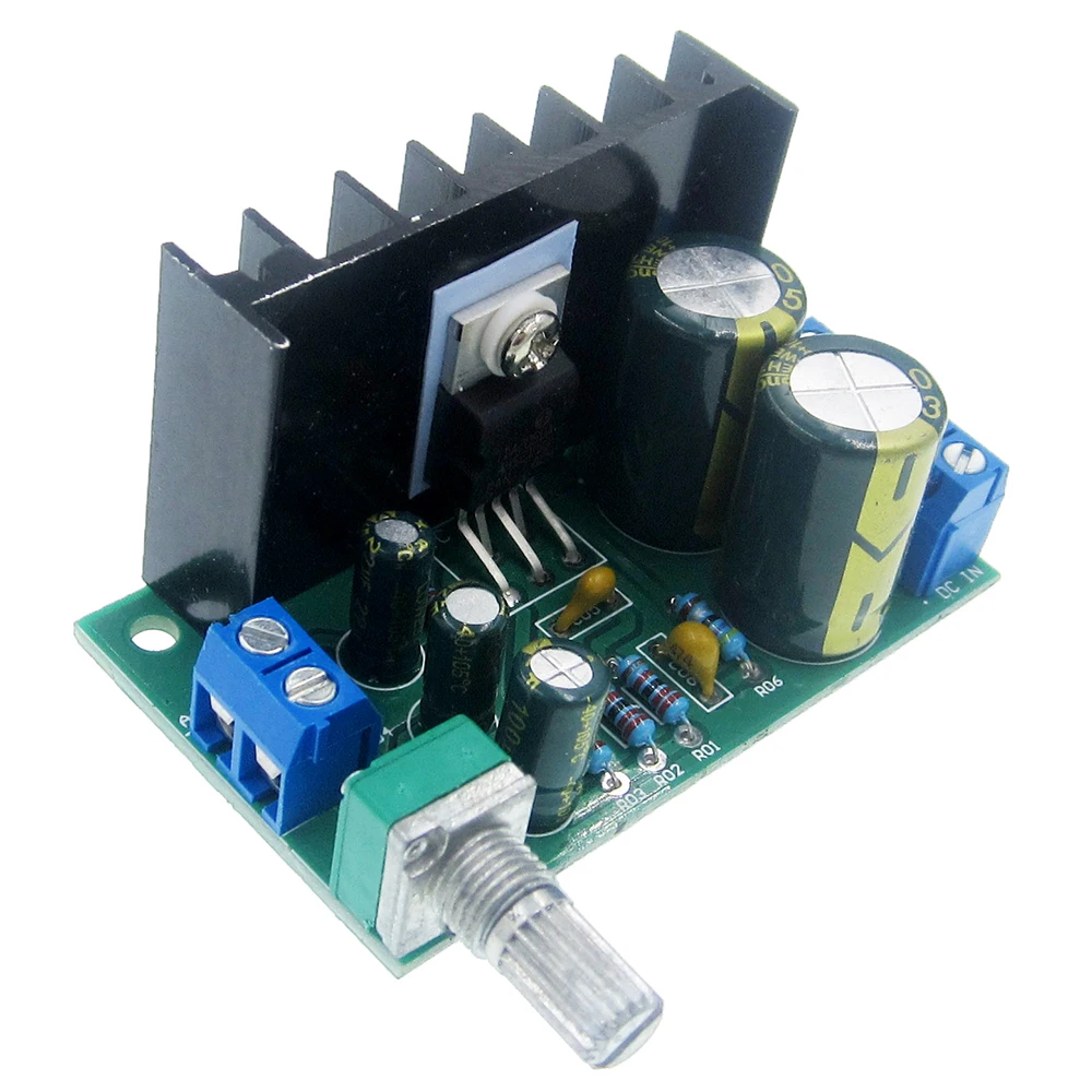 Amplifier Board TDA2050 Mono Audio Power Amplifier Board Module DC/AC 12-24V 5W-120W 1-Channel