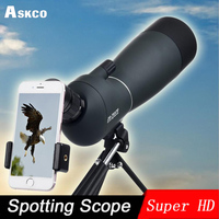 25-75X70 Zoom Spotting Scope With Tripod Long Range Target Shooting Bird Watching Monocular Telescope HD Optical Glass FMC Lens