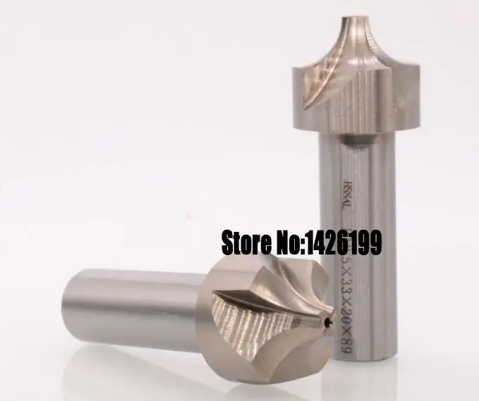 1PCS 2/4Flute R1-R12.5 HSS Corner Rounding End mills,Ball nosed Mill concave Radius milling cutters (R1/R2/R4/R5/R6/R8/R10/R12)