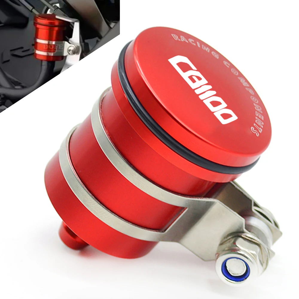 Motorcycle Rear Brake Fluid Reservoir Clutch Tank Oil Cup For HONDA CB 1100 CB1100 2010 2011 2012 2013 2014 2015 2016 2017 2018