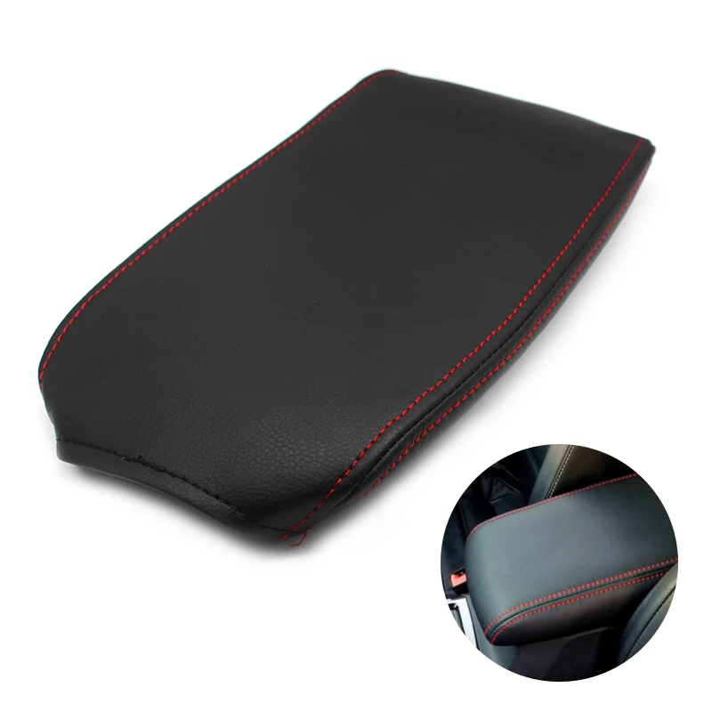 For VW Golf 6 MK6 2010 2011 2012 2013 Car Center Control / Door Handle Armrest Panel Microfiber Leather Cover Decor