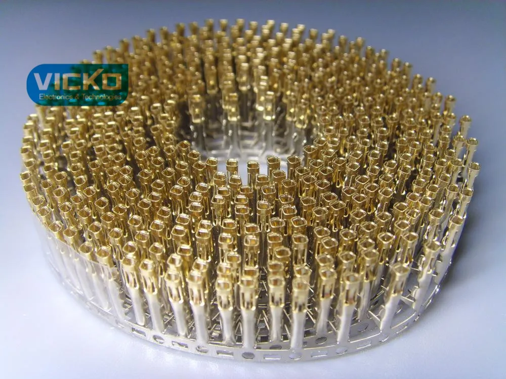 [VK]200pcs Female Pin Dupont Connector Gold Plated 2.54mm