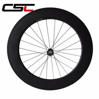 CSC 700C Single front or rear wheel 25mm wide 38/ 50/ 60/88mm Depth R13 hub Track hub Clincher Tubular Carbon road bike Wheels