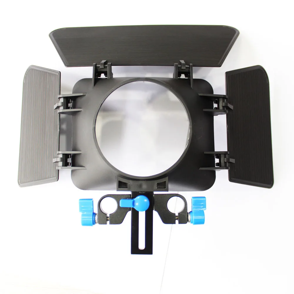 Caixa fosca dslr para suporte de trilho de 15mm, equipamento de acompanhamento de foco para canon 60d 5dii 70d 7d 6d nikon d7000 d700 d800 e câmera filmadora