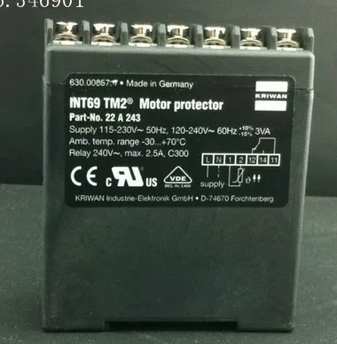 

[SA] Germany KRIWAN INT69TM2 compressor motor motor protection