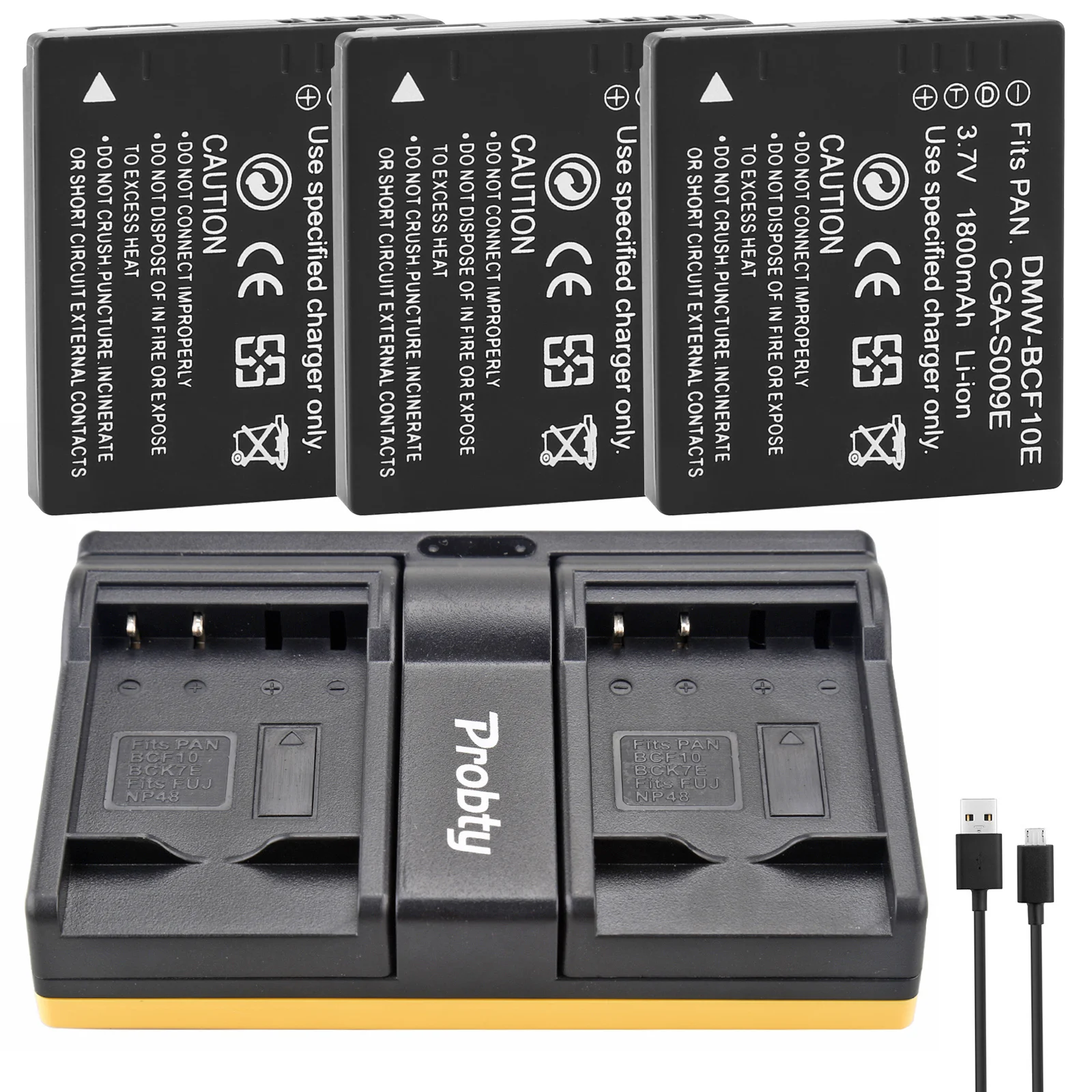 DMW-BCF10E bateria i ลadowarka dla PANASONIC Lumix DMC-F2 DMC-FH3 FH20 FH22 DMC-FH20A DMC-FH20K DMC-FH20R DMC-FH20S DMC-FH20V