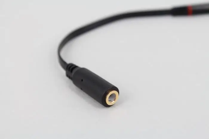 50 pçs/lote ctia para omtp 3.5mm adaptador de áudio conversor cabo fones de ouvido omtp para ctia cabo de 4 pinos