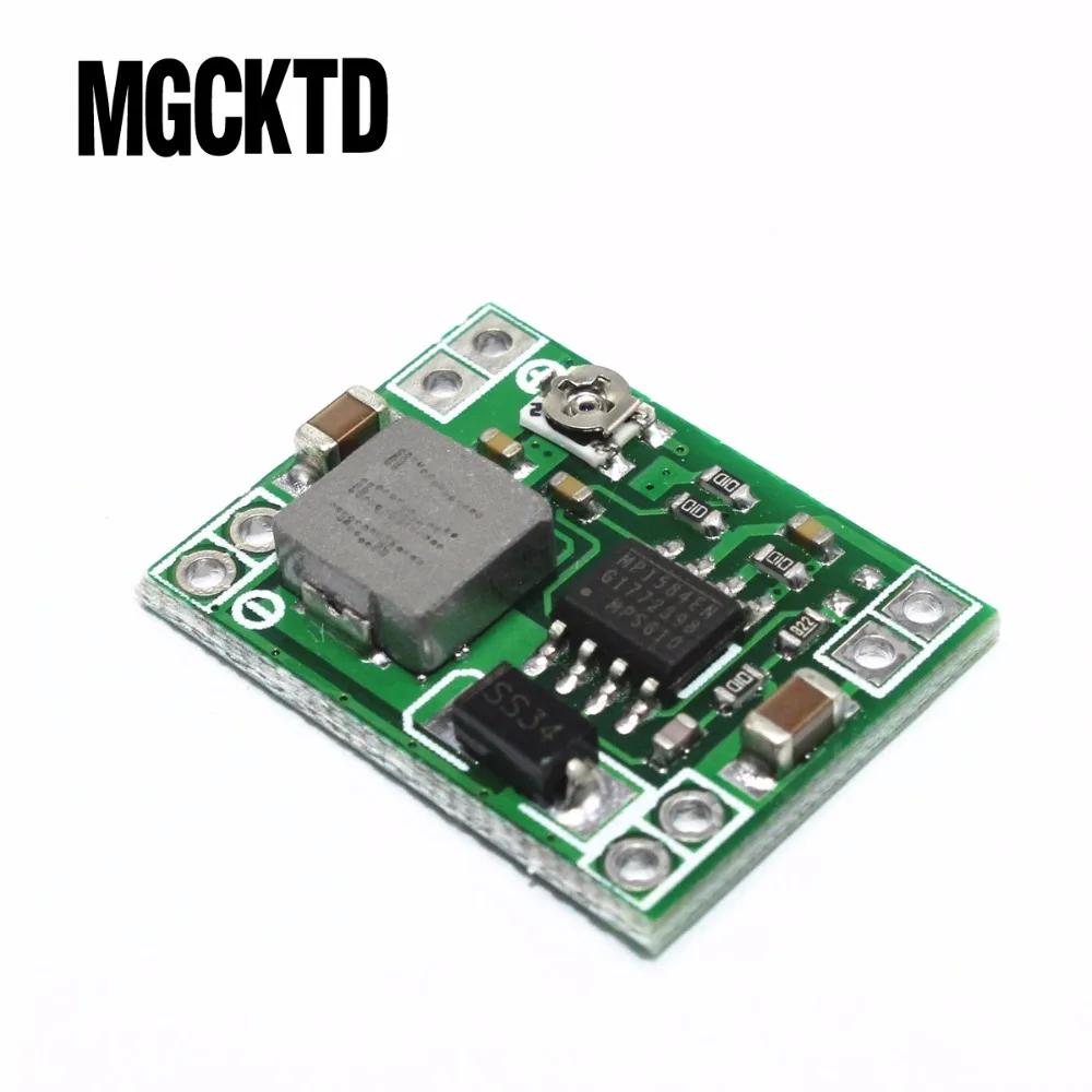 10 sztuk GW1584 bardzo mały rozmiar DC-DC step-down moduł zasilania 3A regulowany step-down moduł super LM2596