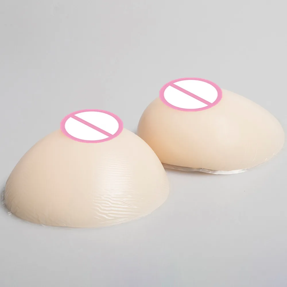 Silicone Breast Transgender Enhancer Implant  600g/pair Artificial Breast Forms Fake Boobs False Silicone Crossdresser