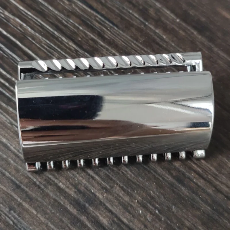 DS silver color Traditional Classic Double Edge Safety Razor head for shaving razor