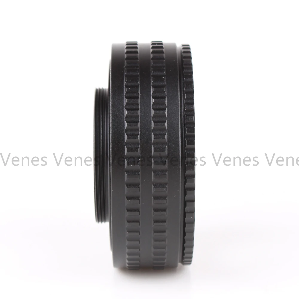 Venes M52 Lens to M42 Camera Adjustable Focusing Helicoid Ring Adapter 25 -55mm Macro Extension Tube M52-M42