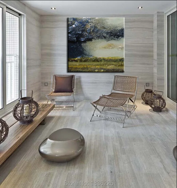 Home decor wall hanging Beautiful landscapes abstract paintings wall art painting on canvas for sale home decor wall stickers