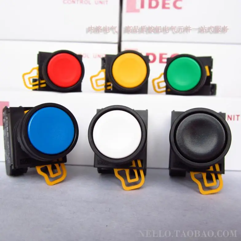 

IDEC Japan reset button switch 22mm YW1B-M1E10 YW1B-M1E01 YW1B-M1E11 YW1B-M1E02 YW1B-M1E20 YW1B-M1E03 YW1B-M1E30 RYGSWB-10PCS