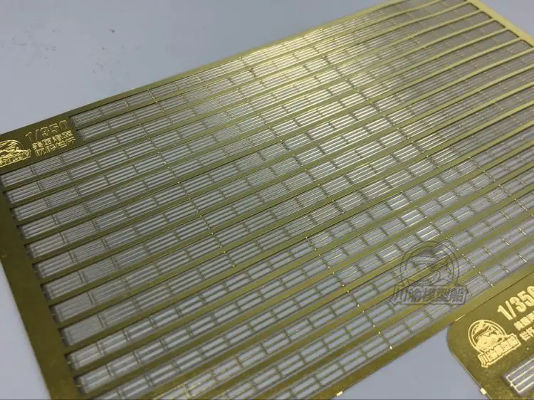 1/350 Schaal Foto-geëtste PE Leuning & Ladder voor WWII US Battleship Model Kit (2 stks/set)