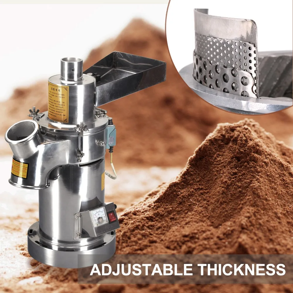 

New YF3-1 Large capacity Stainless steel Electric Mill crusher grains powder grinder machine pepper Herb grinding machine