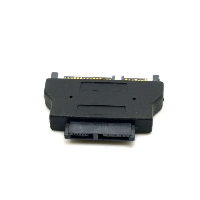 محول محرك الأقراص الصلبة Micro SATA 7+9 16-Pin إلى 2.5 SATA 7+15 22-Pin لمحرك الأقراص الصلبة SSD مقاس 1.8 بوصة - توافق الكمبيوتر المحمول