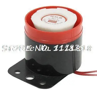 BJ-1 AC 220V 100dB 2 Wire Continuous Sound Electronic Alarm Buzzer