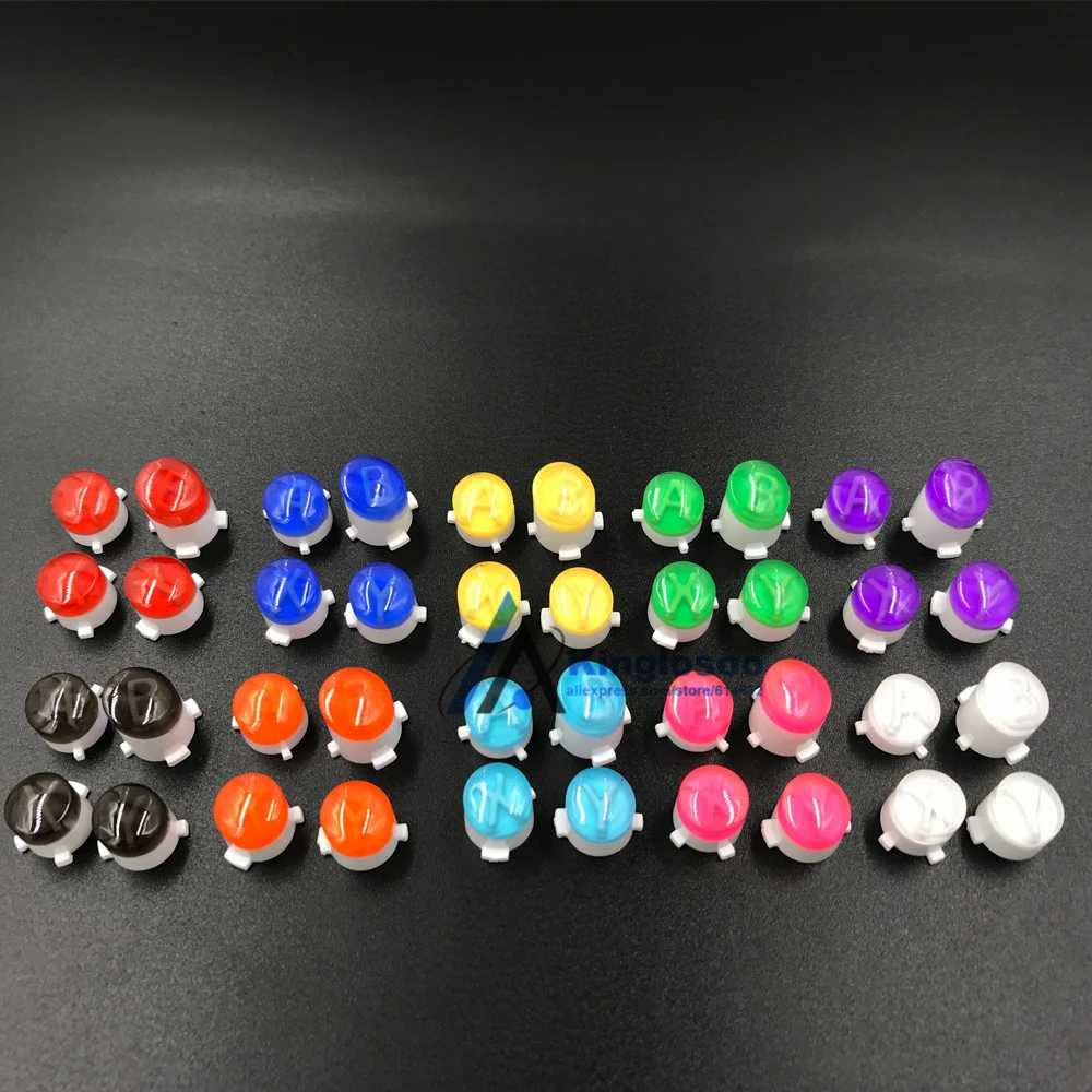 Mix Colors Bullet ABXY Buttons Mod Kit for Xbox One Controller ABXY button keypress