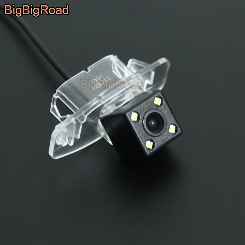 BigBigRoad For Honda Civic ( FB) 2011 2012 2013 2014 2015 2016 Car Intelligent Track Rear View Camera Connect To Original Screen