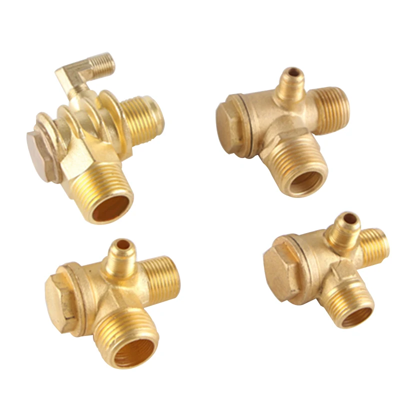 

Alloy/Pure copper Threaded Pipe Check Valve Connector Tool For Air Compressor Oil free Air Compressor/Return Valve/Check Valve