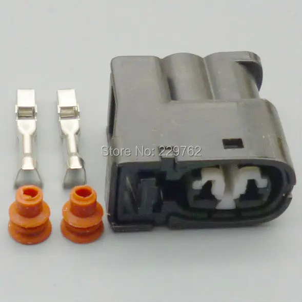 5/500Sets 2pin 2.0mm For Supra Soarer automotive plug FOR Hyundai Elantra ignition Coil Connector PLUG 90980-11246 FOR  Toyota
