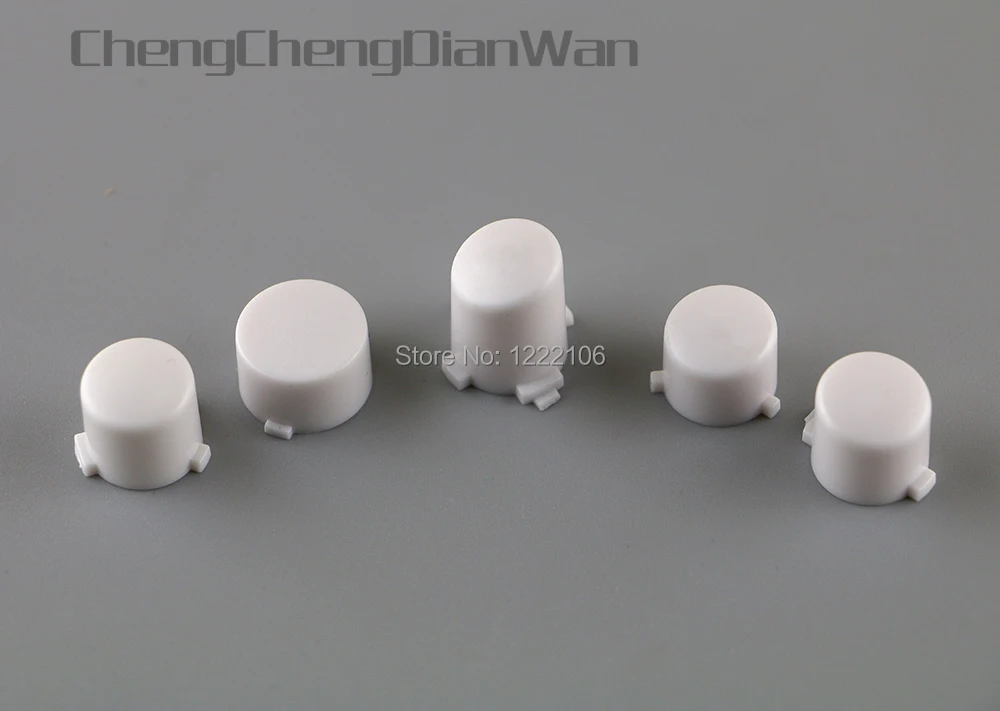 30sets White Plastic ABXY +Guide Buttons Replace Key Wireless Controller Shell For Xbox One XBOXONE Controller