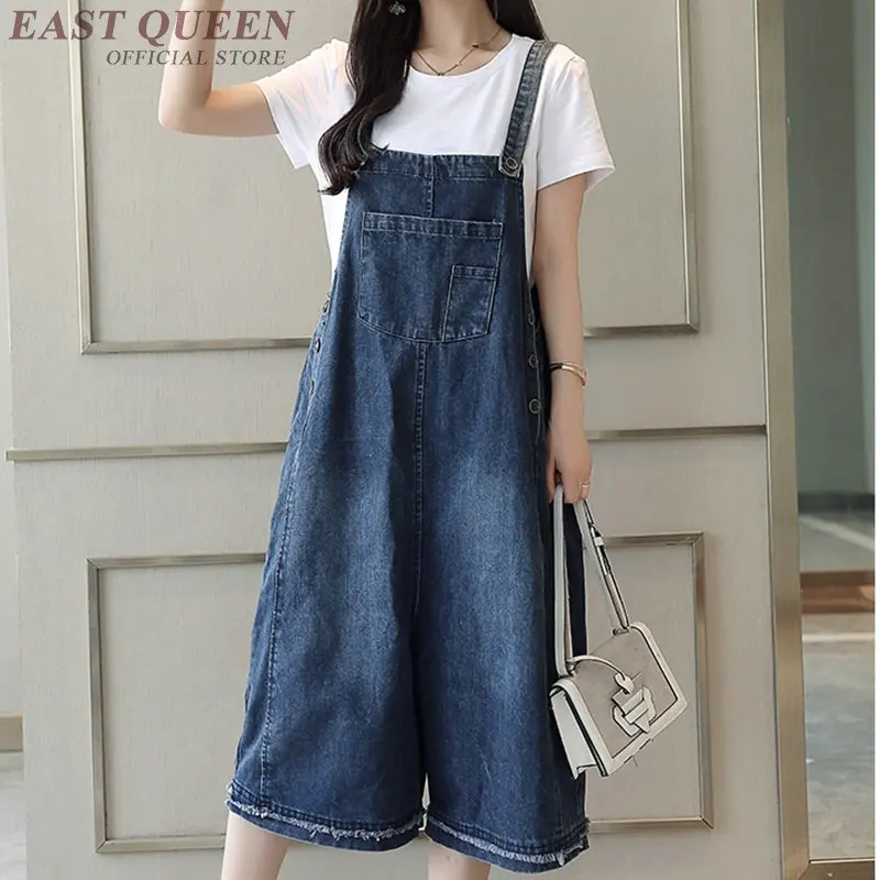 Dungarees Người Phụ Nữ Jumpsuit Quần Jean Dài Quần Yếm Denim Nữ 2019 Rompers Nữ Mùa Đông Jumpsuit Gợi Cảm Dạo Phố DD1215