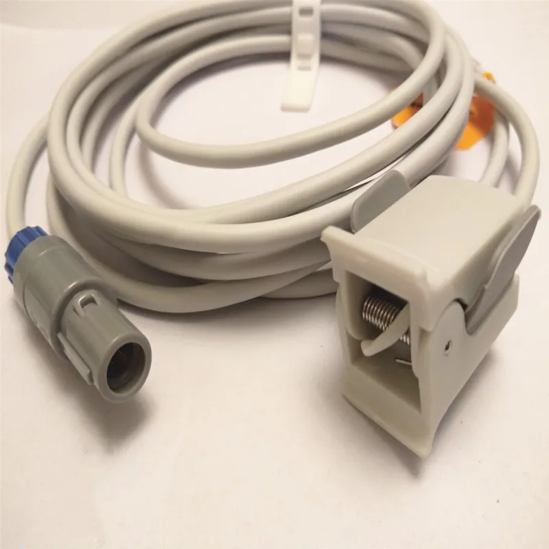 

5pcs/Lot Compatible for Contec CMS Series Digital 5 Pin Pedistric FingerClip Spo2 Sensor Oximeter Probe Sensor,spo2 Probe TPU