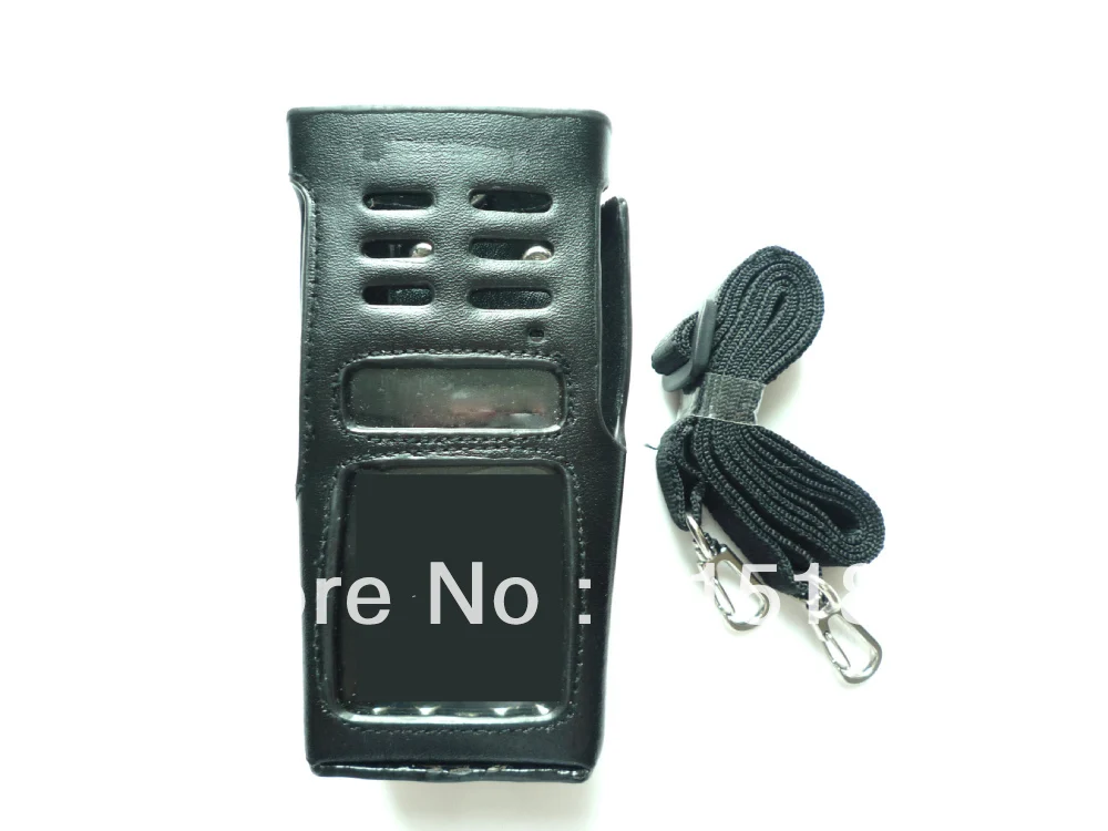 Walkie talkie case Leather Carrying Case with Belt Clip and Strap for Motorola GP338/GP380/GP360/GP680/GP760 portable radio