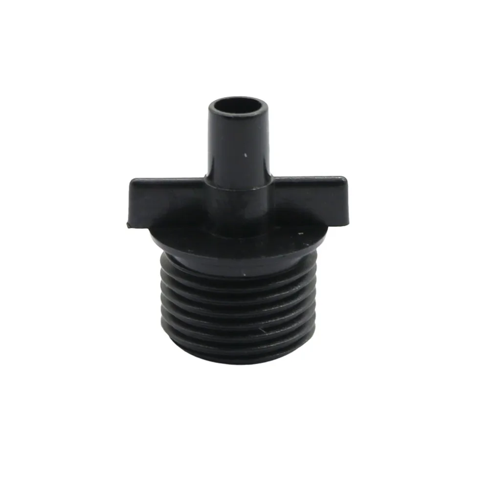 

50 Pcs 1/2" External Thread To Inner Diameter 6mm Connectors Water Pipe Homebrew Pipe Fittings Plastic Garden Irrigation Tool