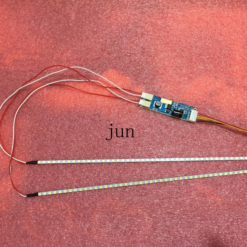 10 pcs/540 millimetri Regolabile luminosità CCFL ha condotto kit striscia di retroilluminazione, aggiornamento 24 pollici monitor lcd a led