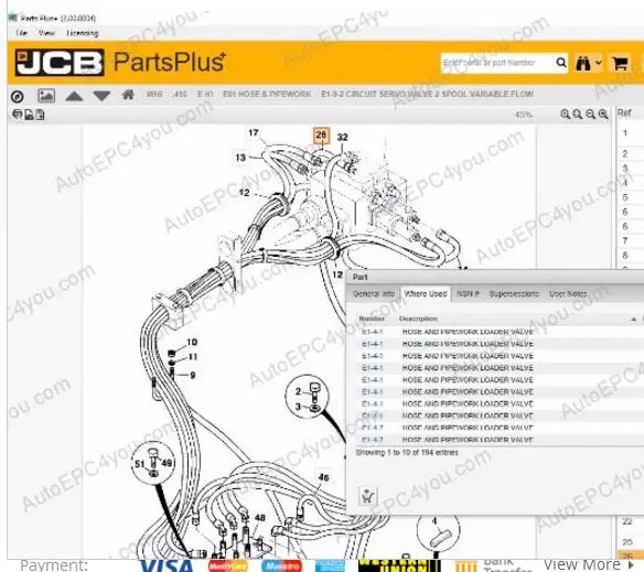 JCB SPP Spare Parts Plus+ 2.00 [2017] hard disc+Service Manual 2017+unlocked keygen