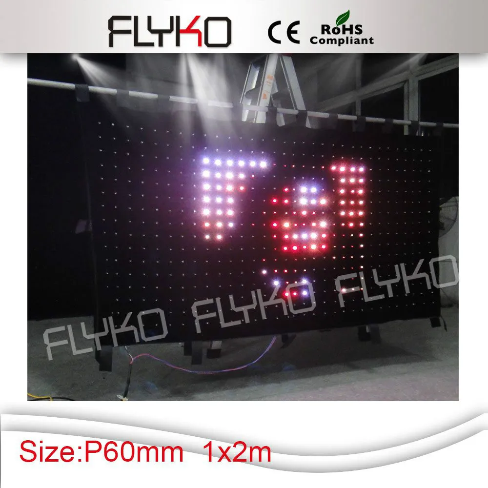 Free shipping sexy movie play led disco screen xxx photos China