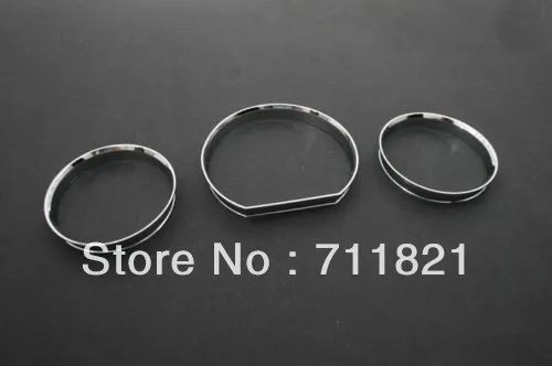 

Chrome Dash Board Gauge Ring Set For Mercedes Benz W124 E Class