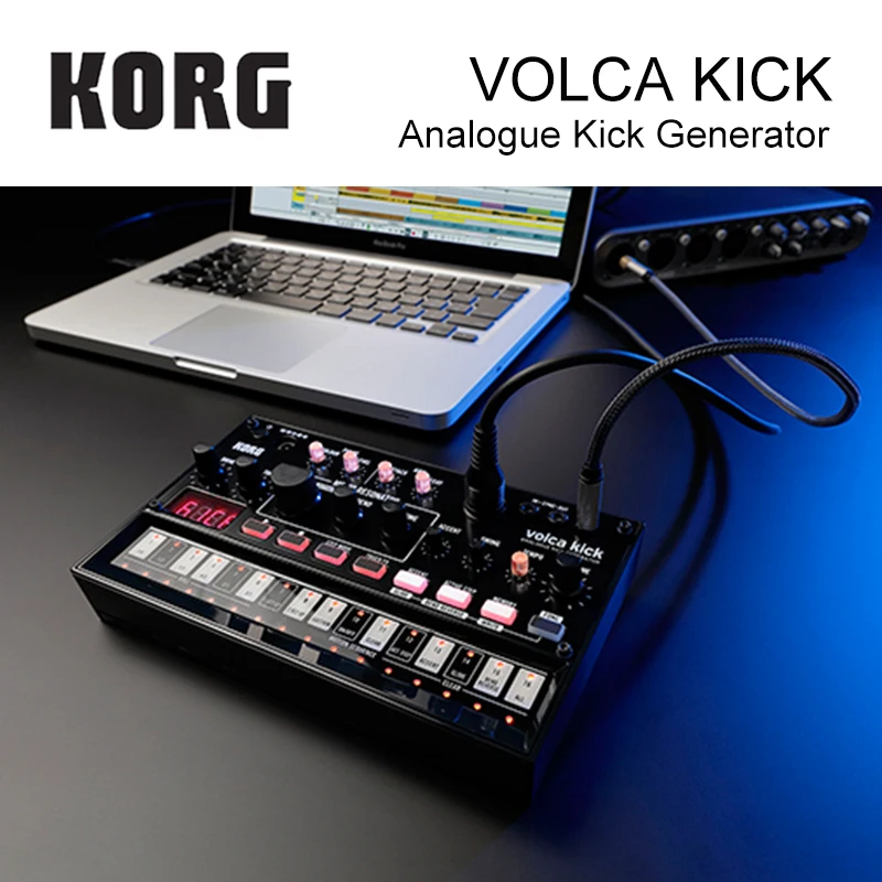 Korg Volca Kick-Key Synthesizer Analogue Kick Generator