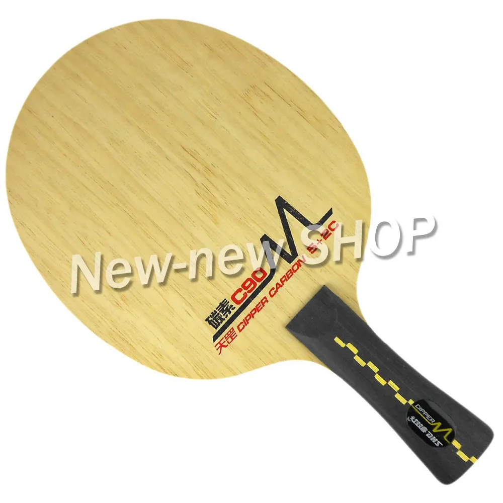 

DHS DM C90 DIPPER CARBON 5+2C OFF++ Shakehand-FL Table Tennis Racket Blade for ping pong paddle