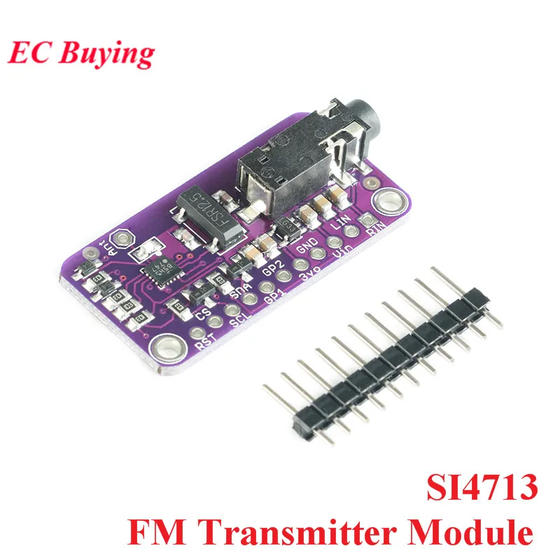 ¿Qué es el módulo de transmisor FM SI4713 y por qué es ideal para tus proyectos?