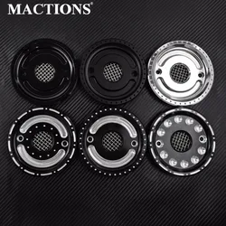 MACTIONS Pulley Cover With Mesh Countershaft Front Pulley Cap For Harley Sportster XL Iron 883 1200 48 72 2004-2022 Forty Eight