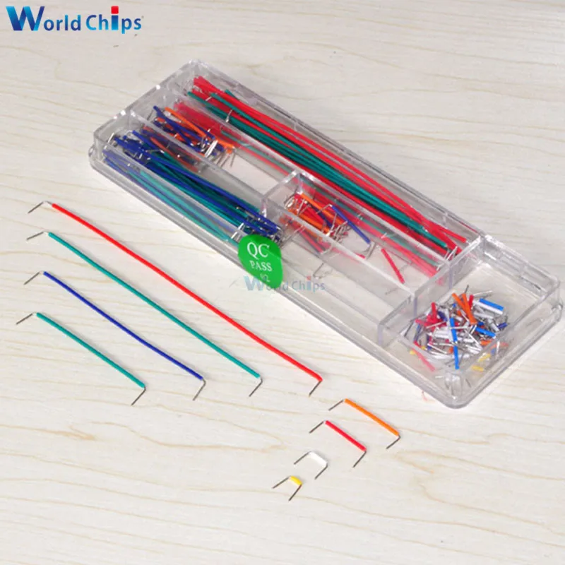 140Pcs/Lot U Shape Shield Solderless Breadboard Jumper Cable Wires Kit for Arduino Best Quality