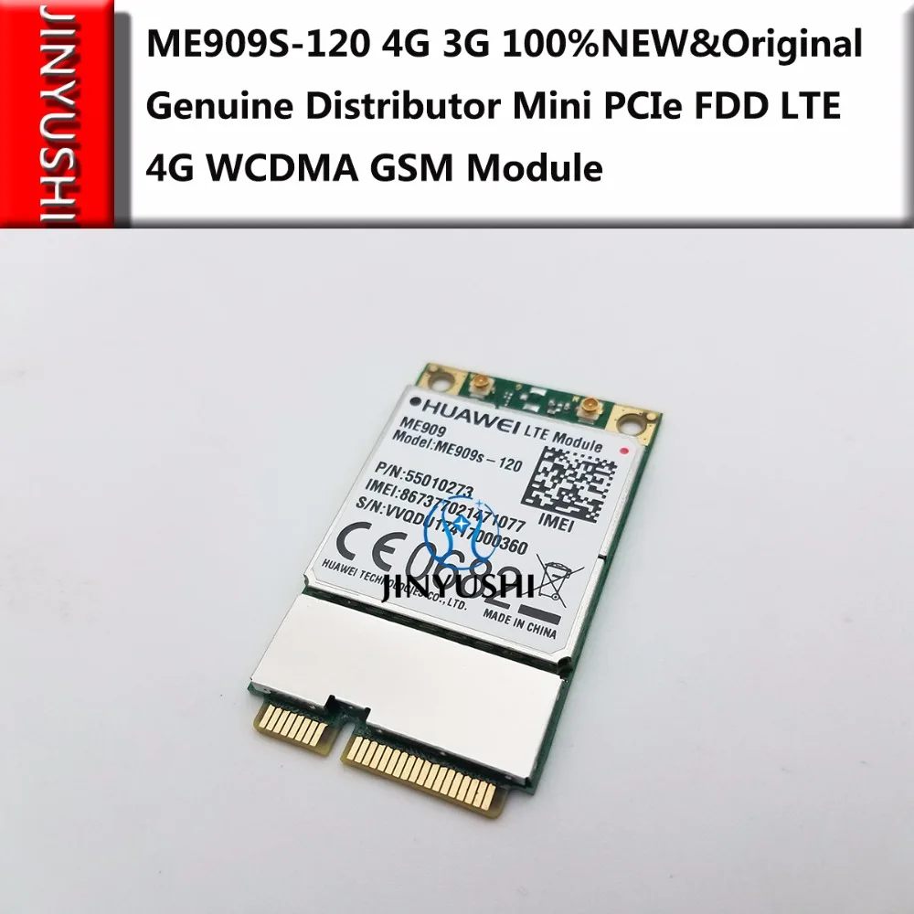 ME909S-120 MINI PCIE 4G 100% NEW&Original Genuine Distributor FDD LTE 4G WCDMA  GSM  Support GPS Module