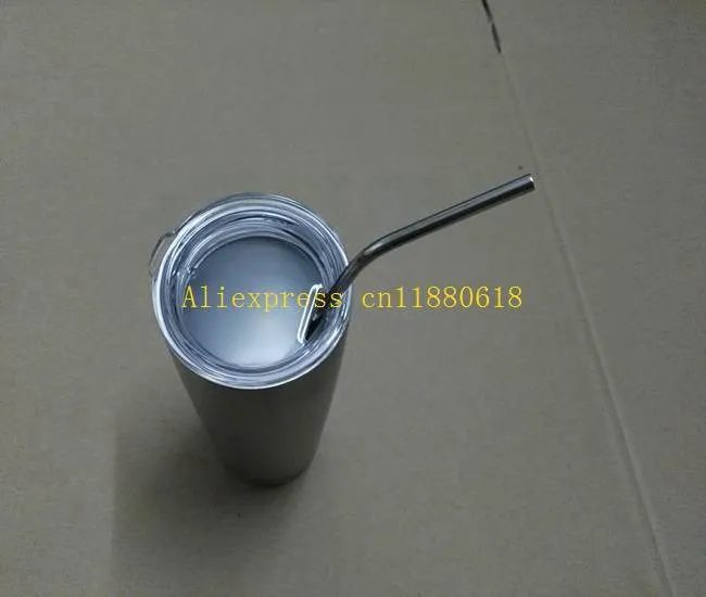 300pcs/lot 0.6x26cm Stainless Steel Drinking Straw 10.2