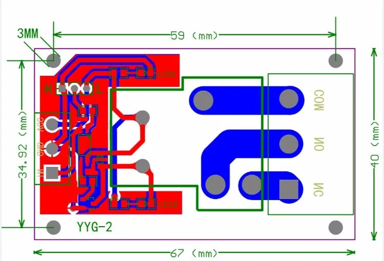 30A relay module / optocoupler isolation / high / low level triggered / 5V / 12V / 24V Single Module