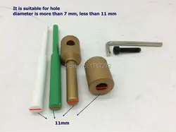 Free Shipping PPR water pipe repair tool, repair leaks and loopholes 11mm plastic pipe welding parts die head, Welding Mold