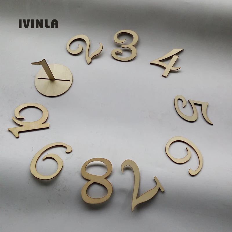 

Wedding Wooden Table Number Figure Card Base for Wedding Birthday Party