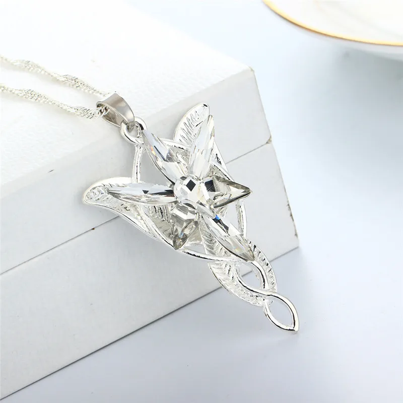 Hot Movie Wizard Princess Evening Star Necklace Cang Twilight Star Pendant Necklace For Women Charsm Wholesale 12pcs/lot